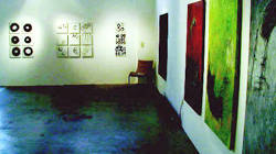 Ausstellungsraum der einer Galerie in Bad Aibling