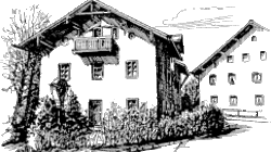 Zeichnung der Hofmühle