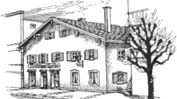 Zeichnung des Riedel - Weberhauses