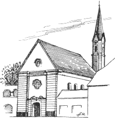 Darstellung der Kirche Sankt Sebastian